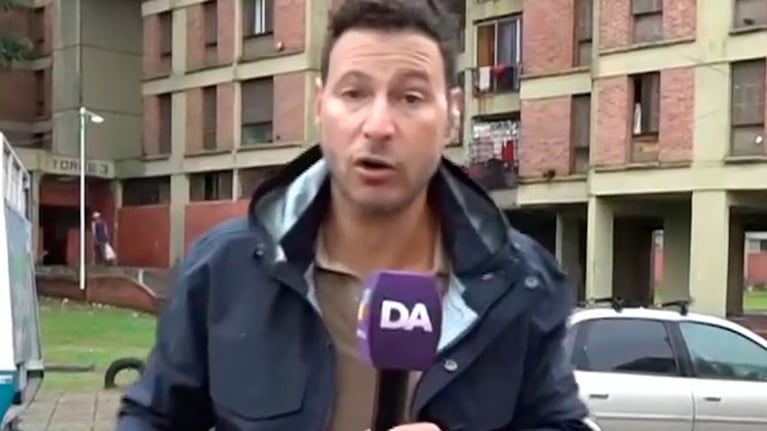 Robo en vivo a un móvil de América TV: tensión y desesperación