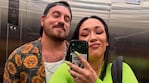 Así fue el apasionado reencuentro de Fede Bal y Evelyn Botto después de semanas separados 