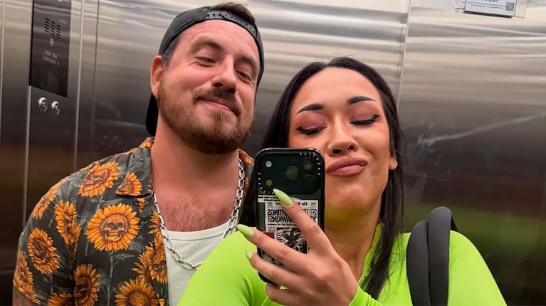 Pasión total: el fogoso reencuentro de Fede Bal y Evelyn Botto tras tres semanas separados