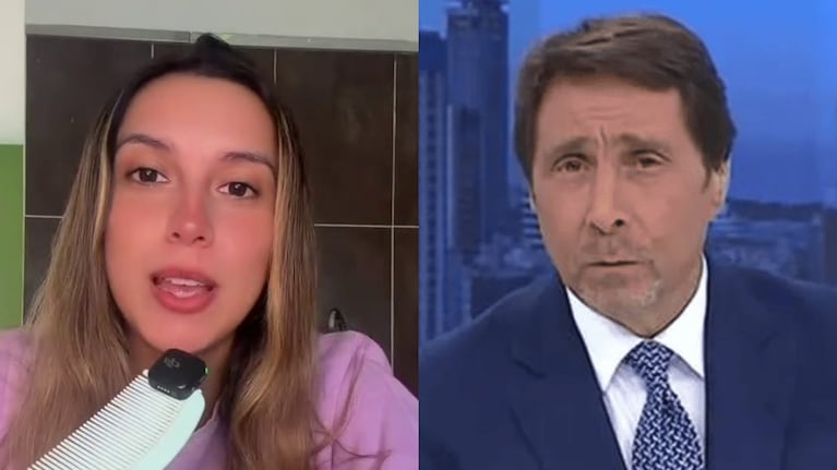 Agostina Páez cruzó a Eduardo Feinmann y lanzó una frase explosiva sobre su esposa: “Sé cositas de su mujer”