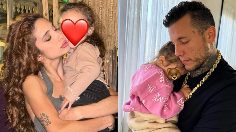 Internaron a la hija de Alex Caniggia y Melody Luz: “Está fuera de peligro”