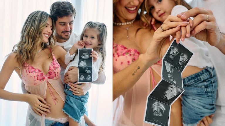 Stephanie Demner y Guido Pella esperan su segundo bebé: el emotivo anuncio y la tierna foto familiar