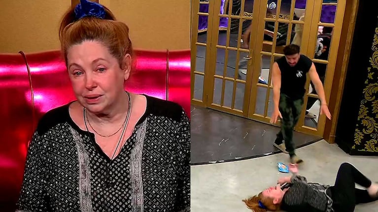 Otra caída de Andrea Del Boca en Gran Hermano: así fue el momento que alarmó a todos