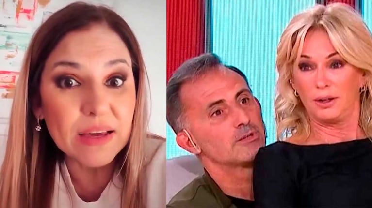 Fernanda Iglesias mostró un chat con Diego Latorre tras el cruce con Yanina