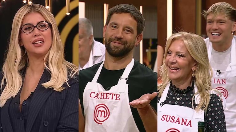 MasterChef: la pregunta de Wanda Nara a Cachete Sierra que la convirtió en un hazmerreír