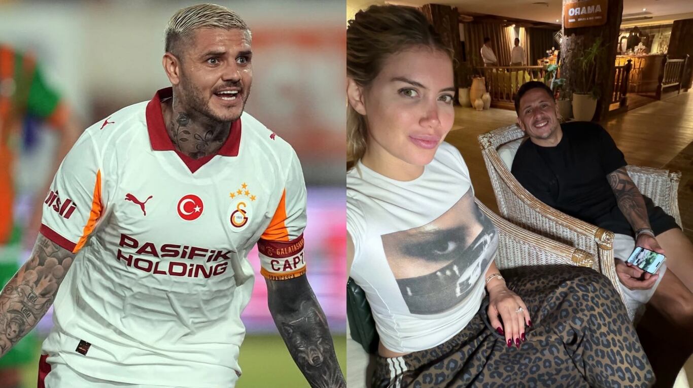 La furia de Mauro Icardi con Wanda Nara por su viaje a las Cataratas con Martín Migueles