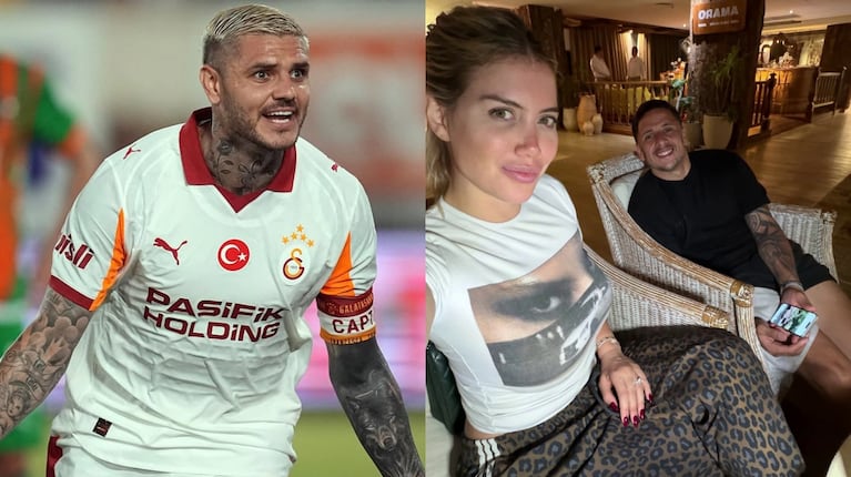 Mauro Icardi estalló por el viaje de Wanda Nara con sus hijas y Martín Migueles: “Está más sucio que...”