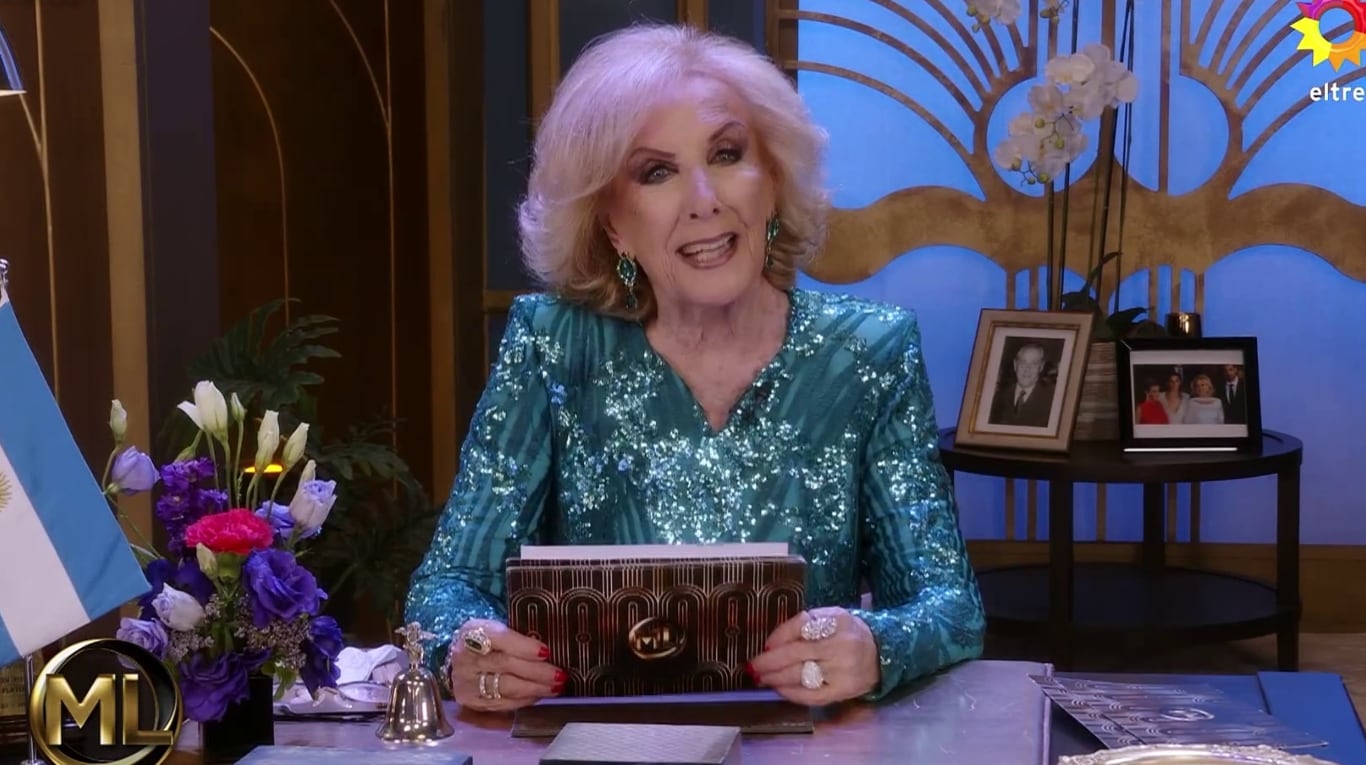 El anuncio de Mirtha Legrand