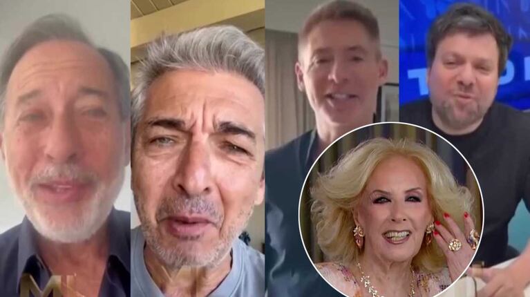 El saludo de los famosos a Mirtha Legrand por su cumpleaños número 98