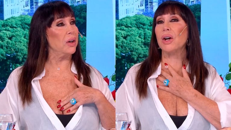 Moria Casán sorprendió al revelar cómo cuida su piel: “Me puse esperma de salmón”