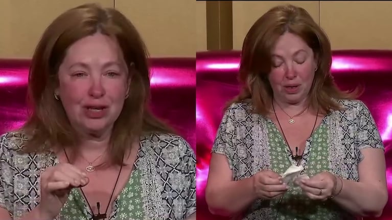 El desconsolado llanto de Andea del Boca tras discutir con sus compañeros en Gran Hermano Generación Dorada