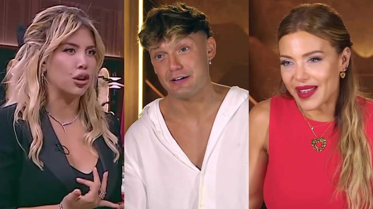 Wanda Nara confirmó el romance de Ian Lucas y Evangelina Anderson en MasterChef Celebrity