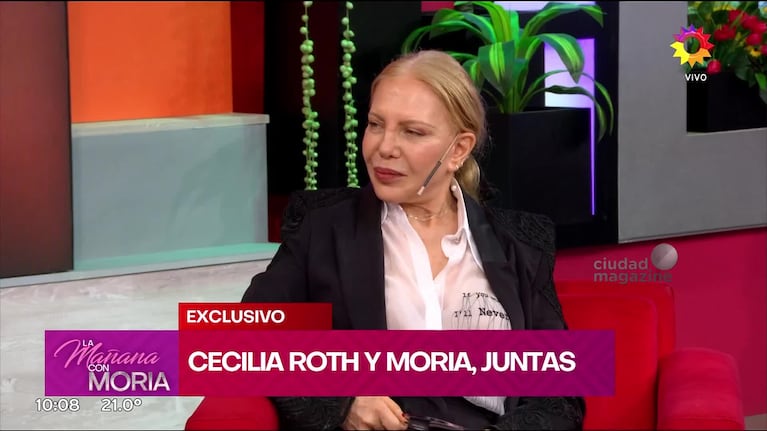Cecilia Roth reveló quién fue el reconocido galán del que se enamoró en los estudios de Polka: “Fue muy lindo”