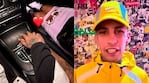 Quién es el nuevo amor al que L-Gante le tomó la mano dentro de su auto