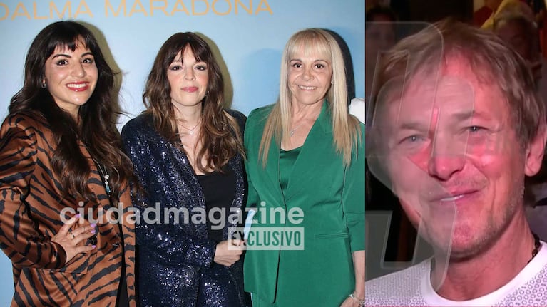 El novio de Claudia Villafañe explicó por qué no tiene relación con Dalma y Gianinna Maradona