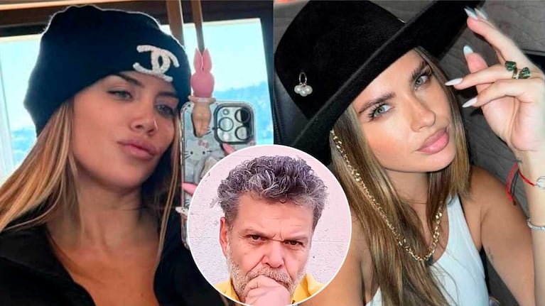Alfredo Casero tomó partido entre Wanda Nara y la China Suárez: a quién eligió