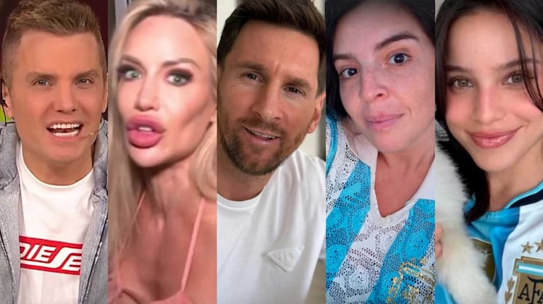 Los famosos celebraron la victoria de Argentina en el Mundial 2026