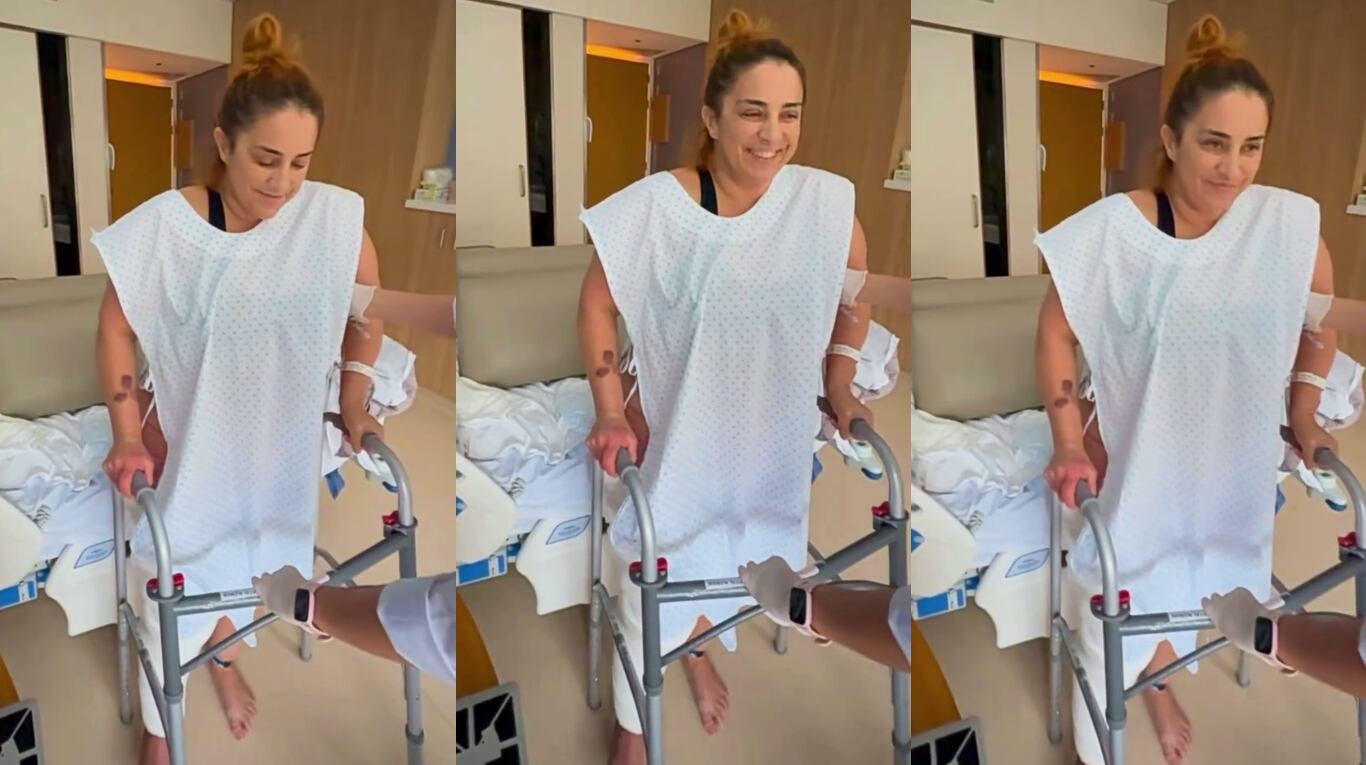 María Julia Oliván volvió a caminar tras su accidente y compartió su emocionante testimonio