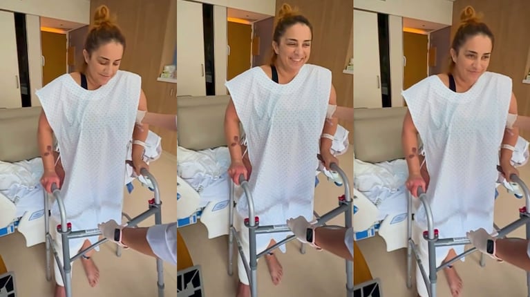 María Julia Oliván volvió a caminar tras su accidente y compartió su emocionante testimonio