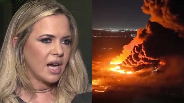 Alejandra Maglietti contó cómo afectó a su familia el voraz incendio en un parque industrial de Ezeiza