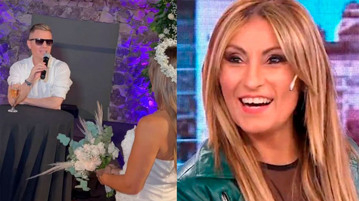 Marcela Tauro sorprendió con una boda: qué rol cumplió Santiago del Moro 