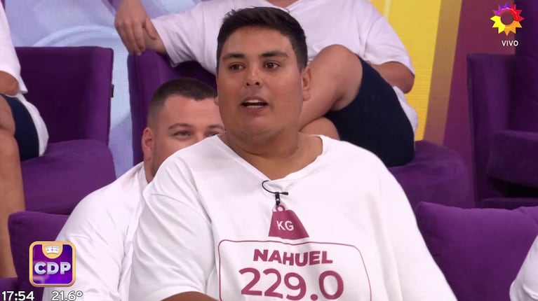 Nahuel habló en Cuestión de peso del prejuicio que lo marcó y que logró dejar atrás