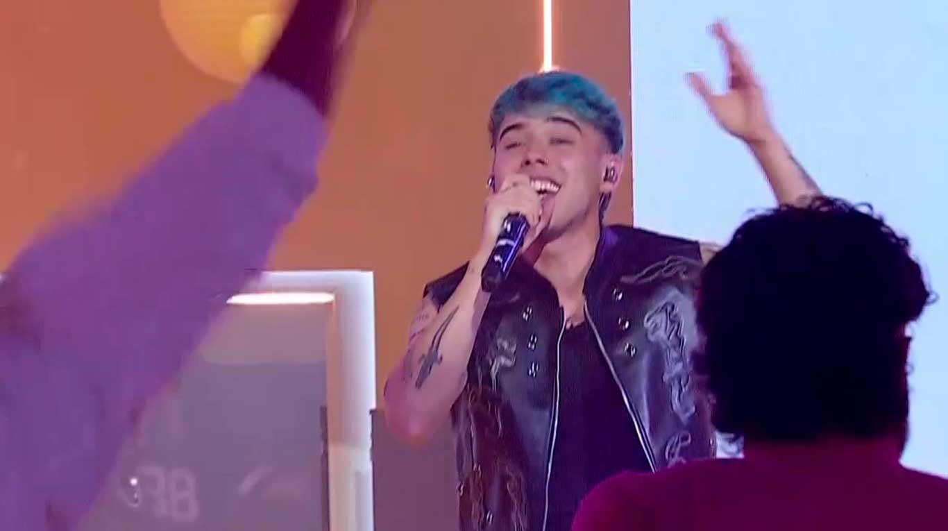 Luck Ra la rompió con sus mejores temas en la casa de Gran Hermano