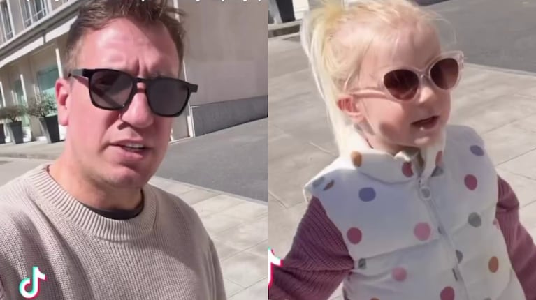 El tierno video de Maxi López con su hija Elle hablando en español: “Lo hace mejor que yo”