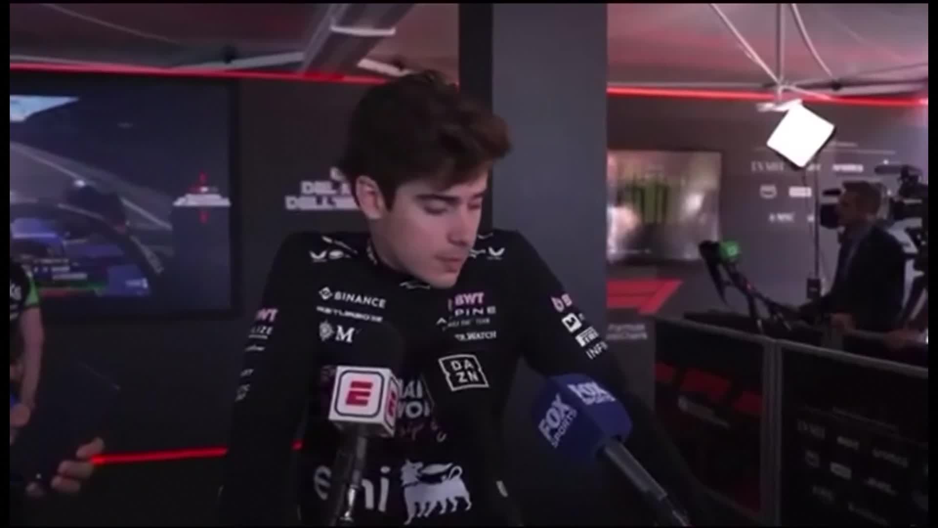 Qué dijo Franco Colapinto tras su choque en la clasificación de GP de Imola