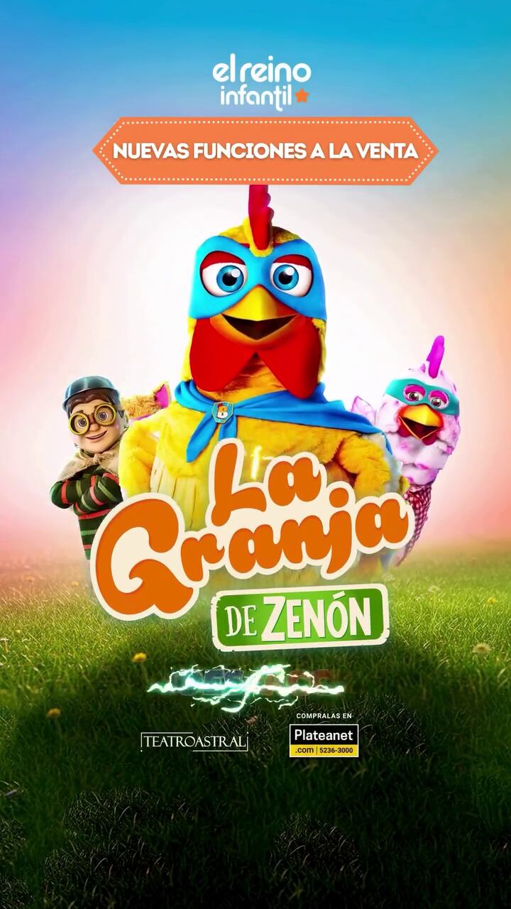 La Granja de Zenón llega al teatro Astros