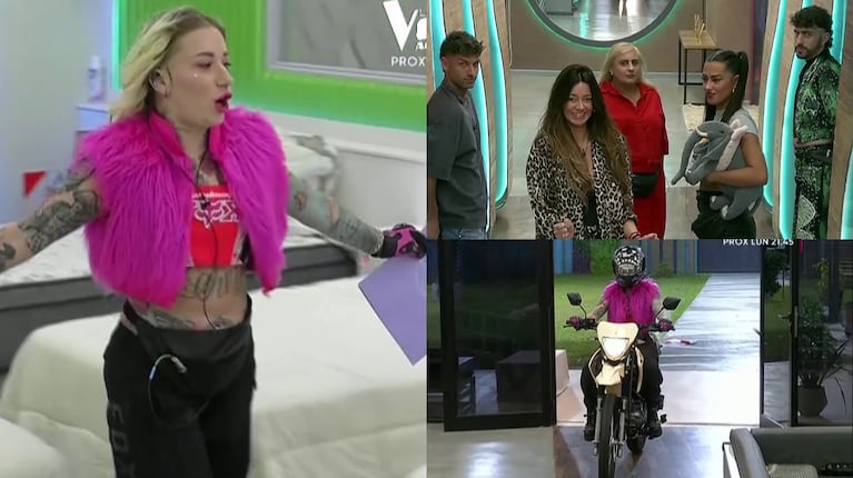 22.37 (Telefe) La felicidad de Ulises al recibir la visita sorpresa de sus familiares en Gran Hermano