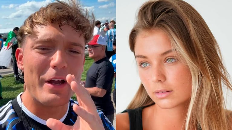 Ian Lucas invitó a su novia Renata Mónaco al Mundial: las primeras fotos de la pareja