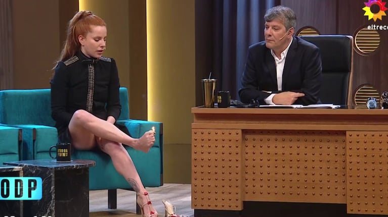 Agustina Kämpfer sorprendió a Mario Pergolini con una curiosa habilidad