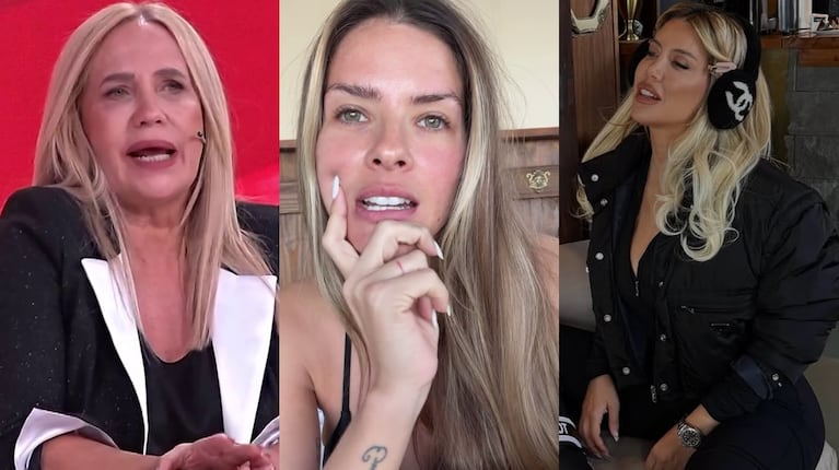 Nora Colosimo destrozó a la China Suárez por provocar a Wanda Nara: ”Mis nietas están enfermas y ella..."