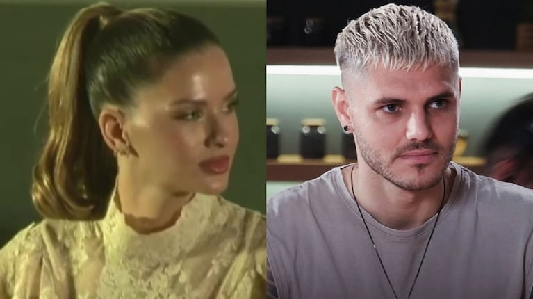 Encontraron a Mauro Icardi usando el celular durante la charla de la China Suárez: qué miraba