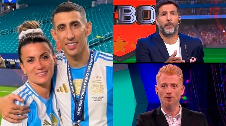 Qué dijo la esposa de Ángel Di María de la decisión de Toti Pasman y Martín Liberman tras la parodia en serie