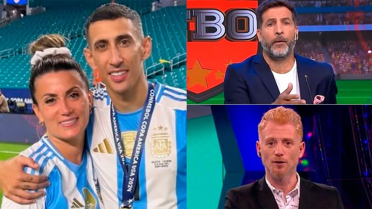 Qué dijo la esposa de Ángel Di María de la decisión de Toti Pasman y Martín Liberman tras la parodia en serie