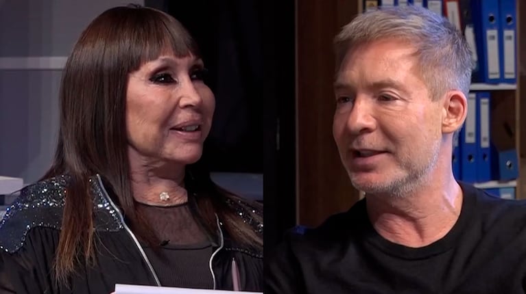 Moria Casán le hizo un pícaro reclamo a Adrián Suar y lo descolocó: “Me llamaste un poco tarde”