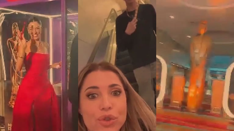 Martín Fierro 2026: Pamela David entró al hotel, spoileó todo con su celular y la “echaron”