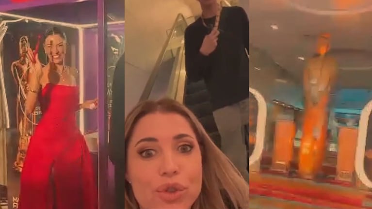Martín Fierro 2026: Pamela David entró al hotel, spoileó todo con su celular y la “echaron”