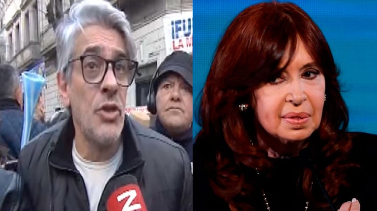 Pablo Echarri apoyó a Cristina Kirchner desde la puerta de su casa tras la condena: sus fuertes palabras