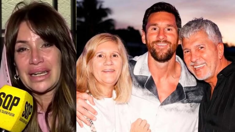 Florencia Peña rompió en llanto en vivo tras el escándalo por Jorge Messi: “Le escribí a Celia y no me contestó”