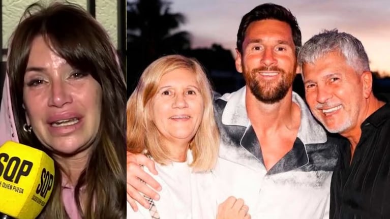 Florencia Peña rompió en llanto en vivo tras el escándalo por Jorge Messi: “Le escribí a Celia y no me contestó”