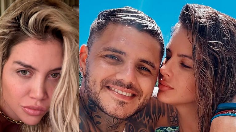 Qué dijo China Suárez tras el gesto de Mauro Icardi con los botines que enfureció a Wanda Nara