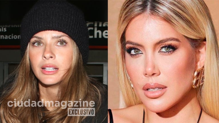 Qué dijo la China Suárez de la foto con Mauro Icardi en la que aparecería el fantasma de Wanda Nara