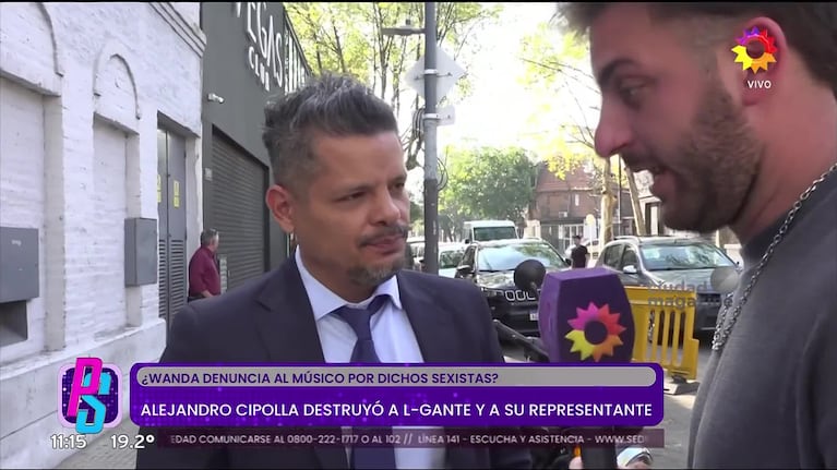 Alejandro Cipolla fulminó a L-Gante, su ex cliente y amigo: “Nadie lo va a buscar por...”