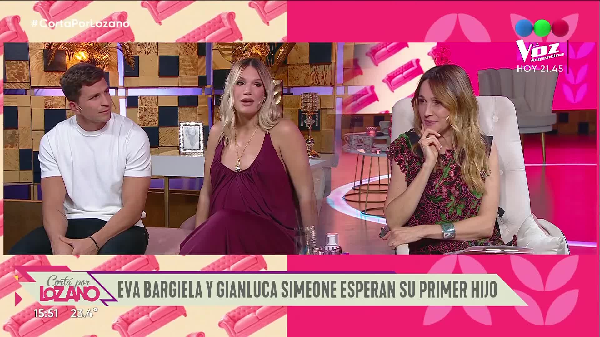 Gianluca Simeone y Eva Bargiela contaron detalles de su relación
