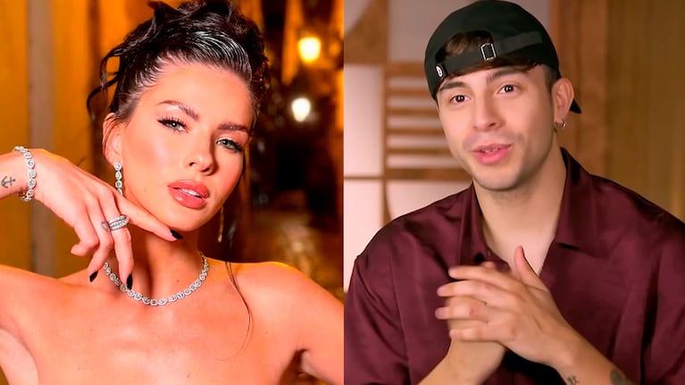Rusherking confirmó que la China Suárez se hizo un tatuaje por él cuando eran novios: “Mi boca”