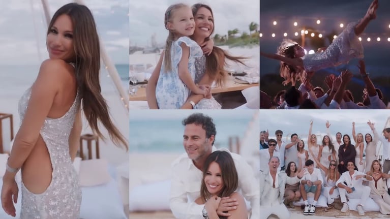 El video del increíble festejo de cumpleaños de Pampita: noche única con sus familiares y amigos en el Caribe