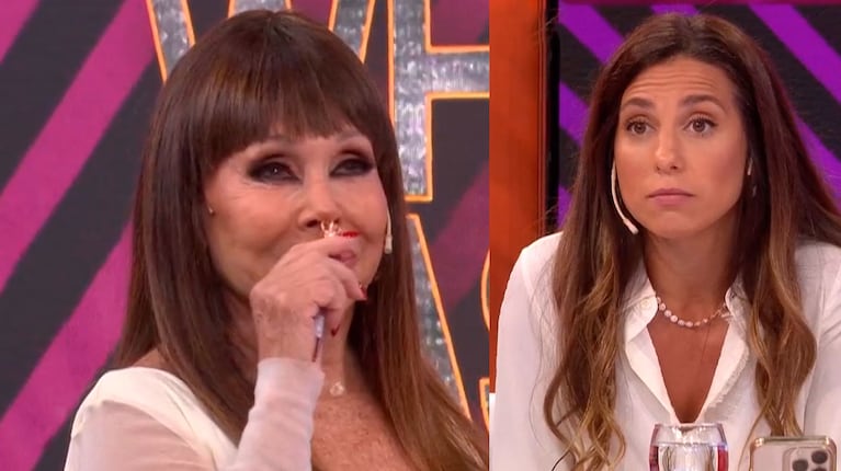 Moria Casán fulminó a Cinthia Fernández por no ir al programa en plena interna: “Tiene una bragueta…”